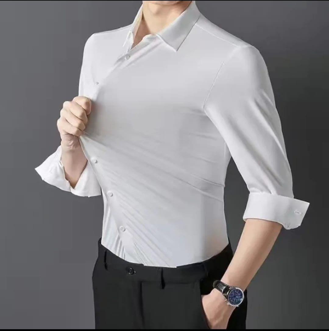 FlexiFit Camisa Elástica de Hombre: Confort y Estilo que se Adaptan a Ti 🌟