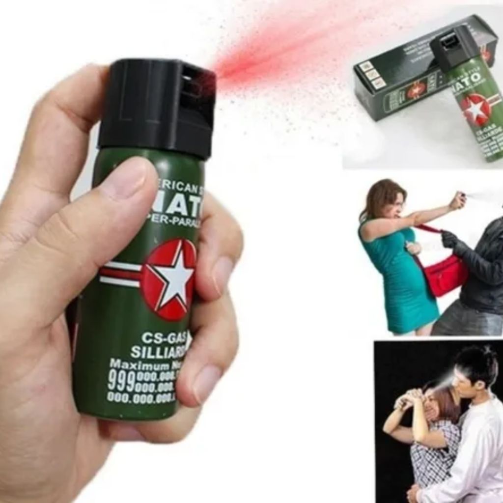 Gas Pimienta 60 Ml Spray Defensa Persona