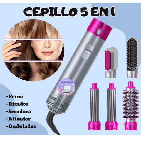 Cepillo 5 en 1 Multifuncional Pro