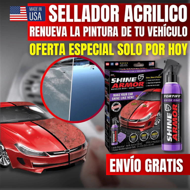 CarSealer© - Spray de sellado cerámico